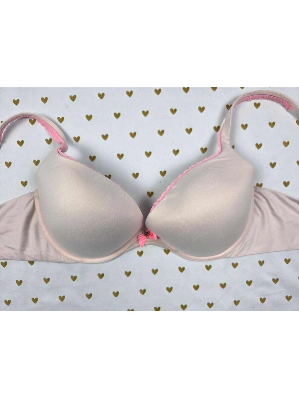 Victorias Secret Neon Accent Push Up Bra 36D